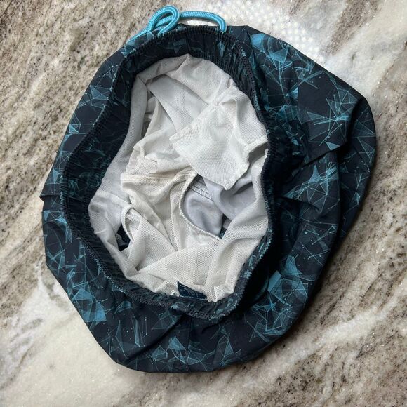 George, Geometric Novelty Print 6" Swim Trunks with Stretch, Men's Small (28-30) - Picture 11 of 11